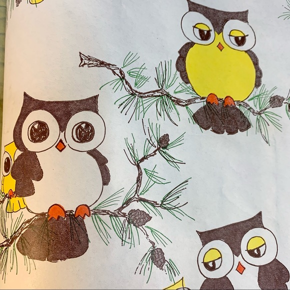 70s Owl Paper - Picture 2 of 7